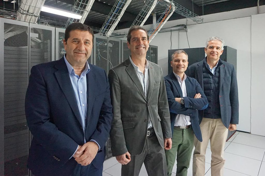 Representantes de Exact Software visitan las instalaciones del Cloud DataCenter de DANTIA Tecnología